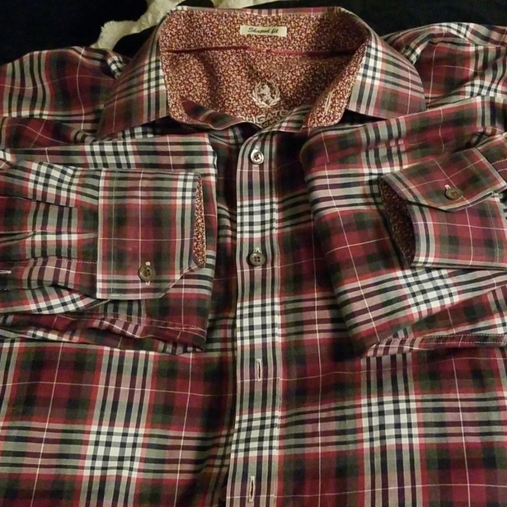 Bugatchi UOMO Like New Button Down Shirt